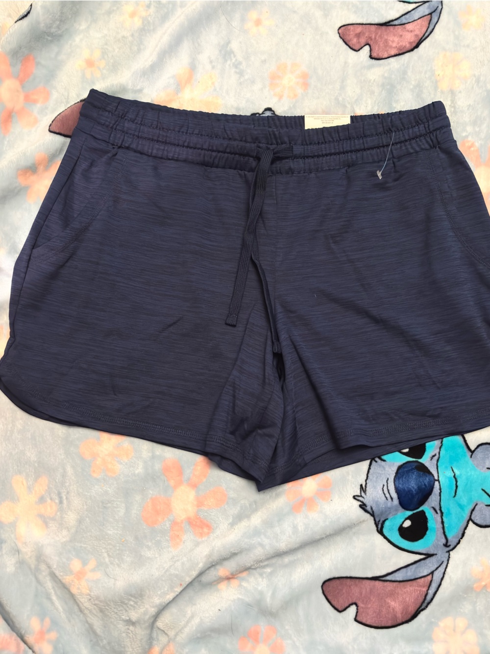 St. John's Bay Navy Athletic Drawstring Shorts